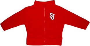 Official St. Johns Red Storm Polar Fleece Zipper Jacket