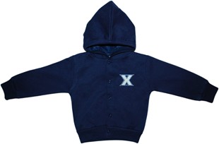 Xavier Musketeers Snap Hooded Jacket