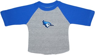 Creighton Bluejay Head Baseball Shirt