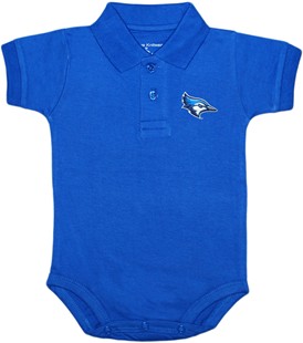 Creighton Bluejay Head Polo Bodysuit