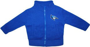 Official Creighton Bluejay Head Polar Fleece Zipper Jacket