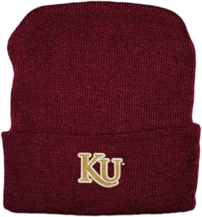 Kutztown Golden Bears Newborn Baby Knit Cap