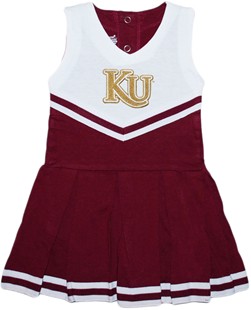 Authentic Kutztown Golden Bears Cheerleader Bodysuit Dress