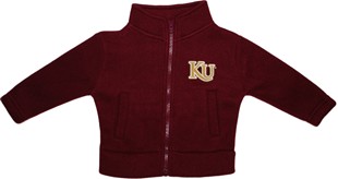 Official Kutztown Golden Bears Polar Fleece Zipper Jacket