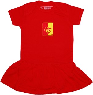 Pittsburg State Gorillas Picot Bodysuit Dress
