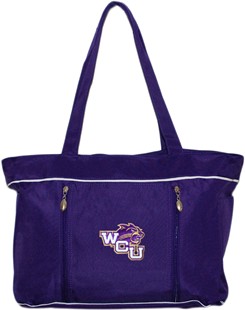 Western Carolina Catamounts Baby Diaper Bag with Changing Pad