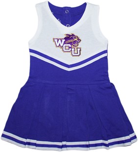 Authentic Western Carolina Catamounts Cheerleader Bodysuit Dress