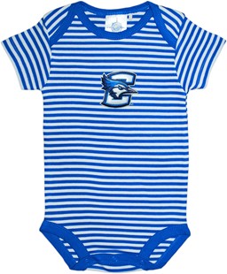 Creighton Bluejays Newborn Infant Striped Bodysuit