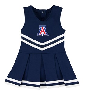 Authentic Arizona Wildcats Cheerleader Bodysuit Dress