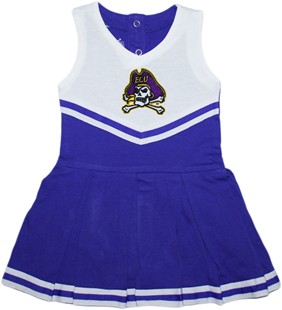 Authentic East Carolina Pirates Cheerleader Bodysuit Dress