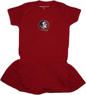 Florida State Seminoles Picot Bodysuit Dress