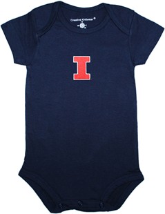 Illinois Fighting Illini Newborn Infant Bodysuit